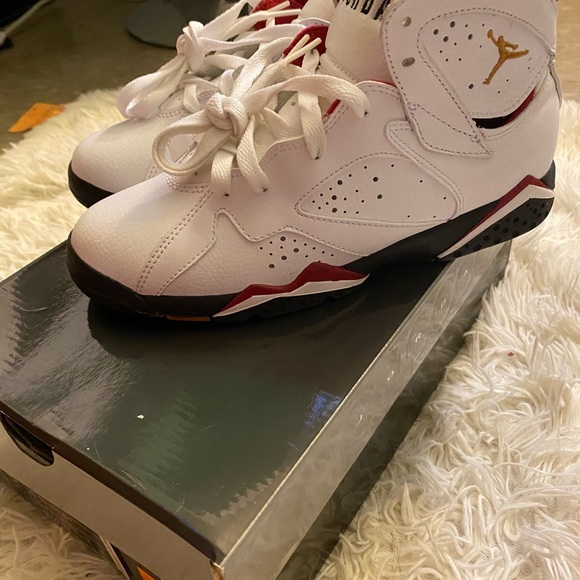 Jordan 7 Retro Cardinal - Picture 6 of 10